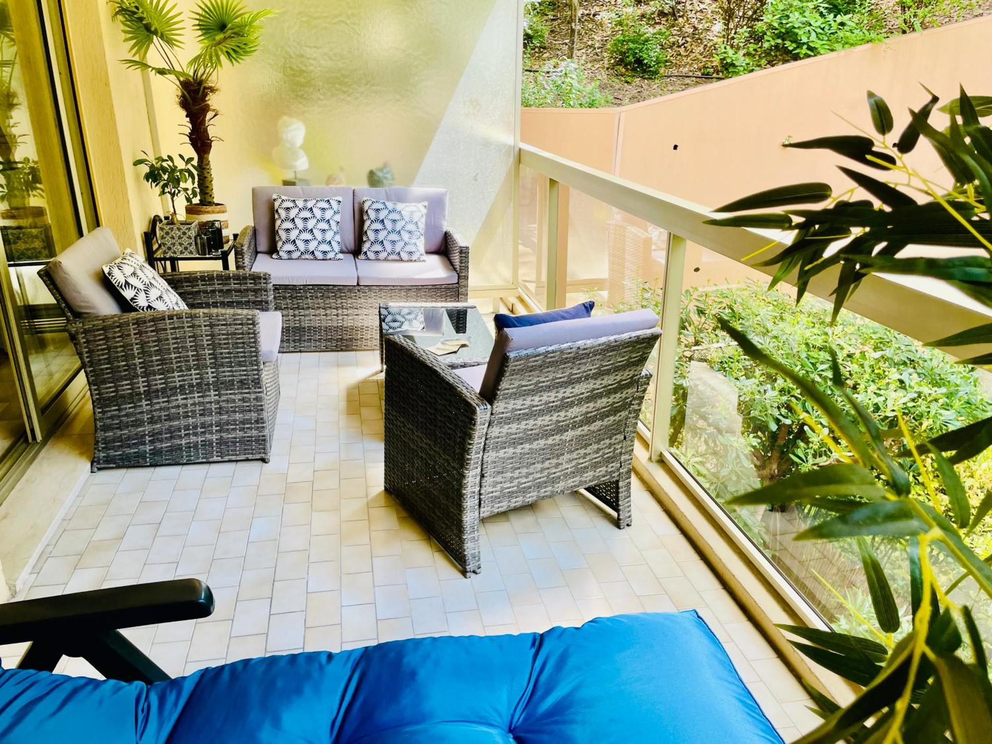 Studio Grande Terrasse A 5 Min De La Mer Nisa Exterior foto